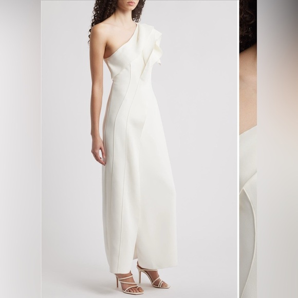 Acler Women's Daneway One-Shoulder Ruffle Gown - Picture 9 of 14
